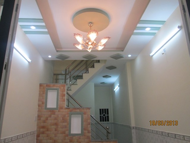 Bán Nhà  xây mới  tại xã Phước Kiển, Huyện Nhà Bè 3 tầng sân thượng ngay cầu ông bốn