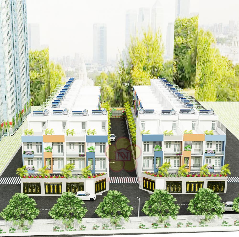 Mở bán dự án nhà phố Spring House 1T 3L, 4PN 6WC đường Phạm Văn Đồng, cách cầu Bình Triệu 800m
