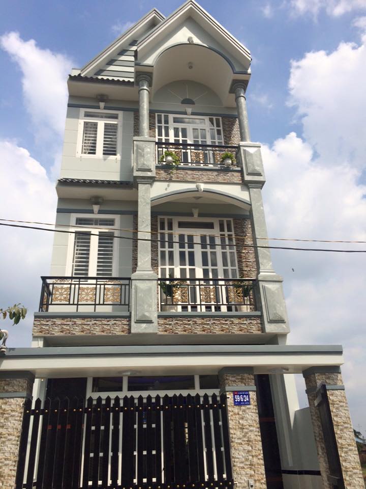 Nhà CCấp-5.2x20 SHR-3Lầu-KDC Thảo Nhi-Bà Điểm