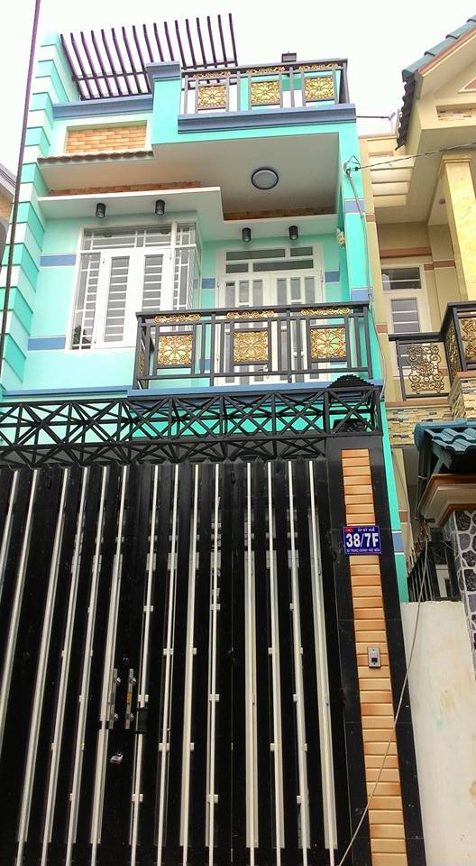 Nhà mới 4x20 1trệt 1lầu SHR-Gần chợ Nông Sản-Nguyễn Thị Sóc-Hóc Môn
