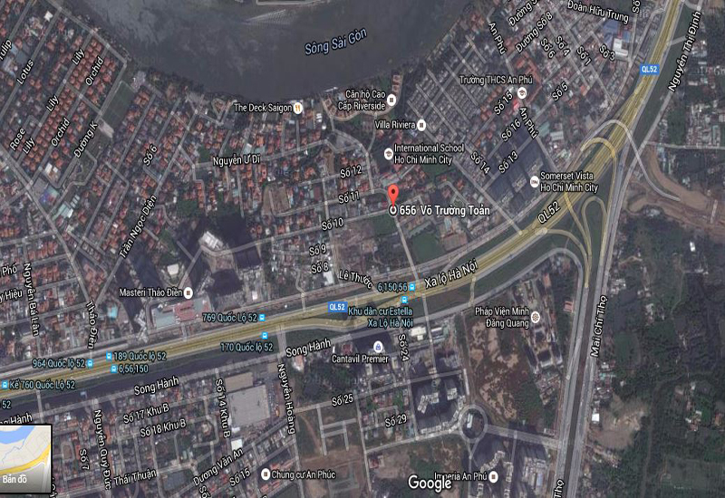 Bán biệt thự Quận 2 gần Vincom Thảo Điền diện tích 430m2 giá 30 tỷ