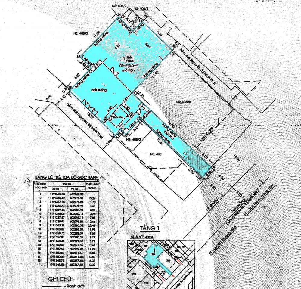 NHÀ BÁN 408A NGUYỄN THỊ MINH KHAI P5 Q3