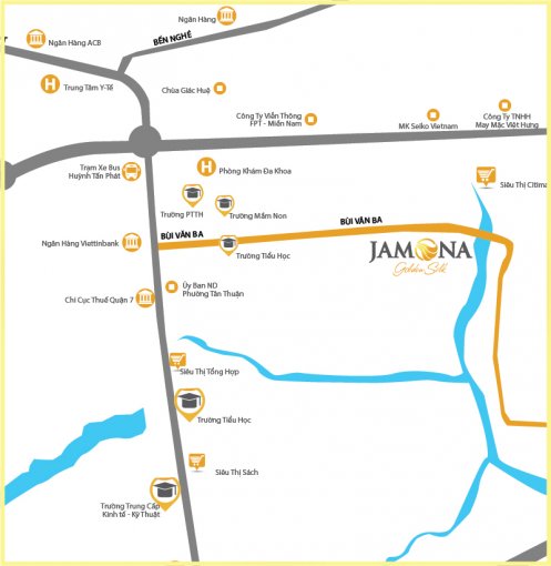 Jamona Golden Silk - Biệt thự Xanh 2 view sông ngay trung tâm Q7, LK Phú Mỹ Hưng, giá tốt nhất Q7
