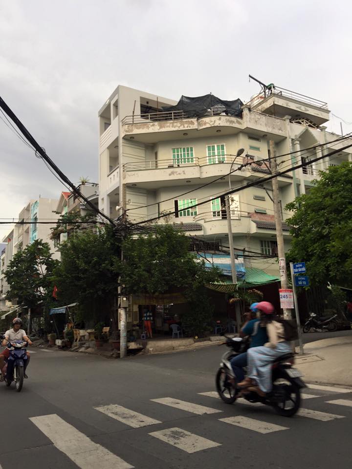 Bán nhà khu DC Bình Phú, p.10, quận 6 góc 2mt 3 tấm rưỡi