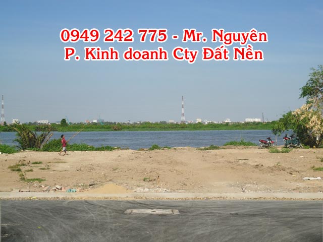 Đất thổ cư sông Sài Gòn giá 26 Tr/m ,  đường Vườn Lài, P. APĐ, Q.12, đã có GPXD, nhiều nhà đang xây