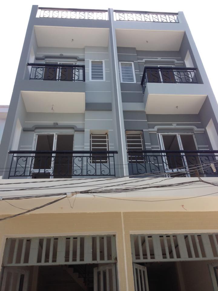 Bán nhà xây mới 3 lầu, sân thượng gần ĐH Tôn Đức Thắng, Q. 7
