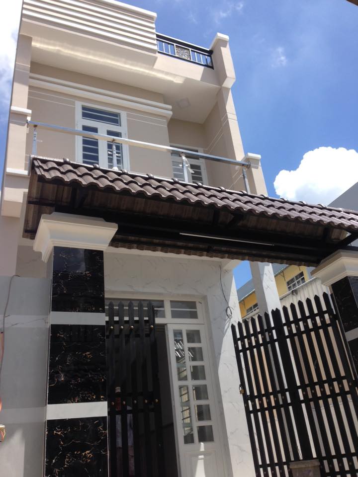 Bán nhà xây mới 2 tầng (5x18m) sổ hồng riêng ngay Lê Văn Lương, Phước Kiển.