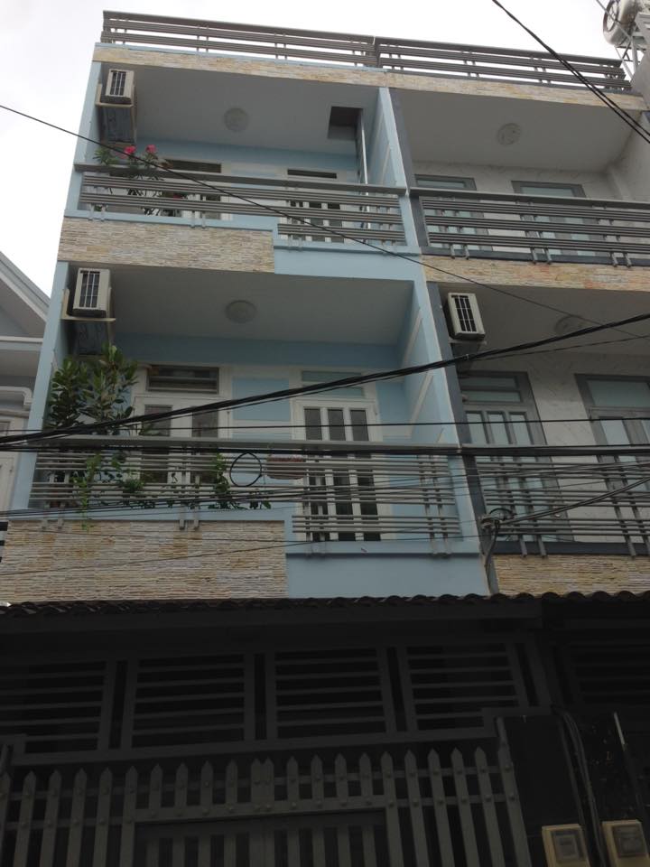 Nhà mới 2 lầu Lê văn Lương gần Hoàng Anh Gia Lai An Tiến vị trí đẹp, SHR
