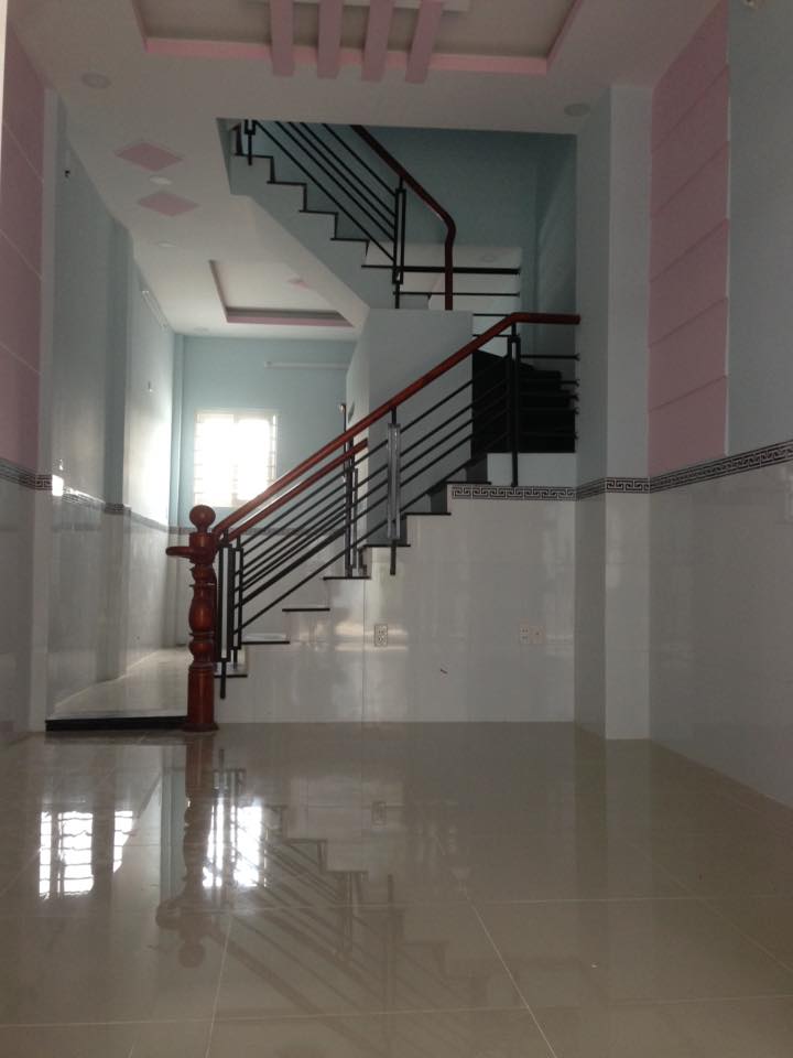 Nhà mới 2 lầu Lê văn Lương gần Hoàng Anh Gia Lai An Tiến vị trí đẹp, SHR