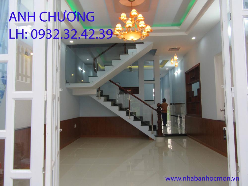 Bán nhà đúc 1 lầu đẹp, DT 4x17m, giá 970 tr, Nguyễn Thị Sóc - Chợ Nông Sản