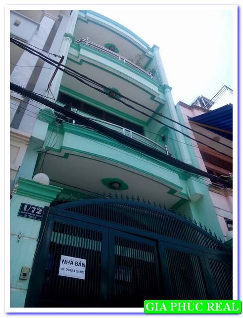 Bán nhà 2 lầu đường Nguyễn Thế Truyện, Tân Phú, DT 59m2, giá 4,1 tỷ.