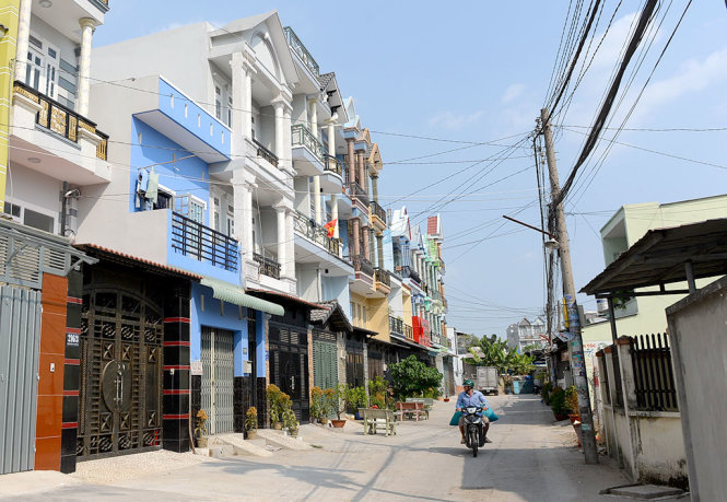 Bán nhà quận Bình Tân MT đường Gò Xoài 5*28m gần chợ vi tri kinh doanh 