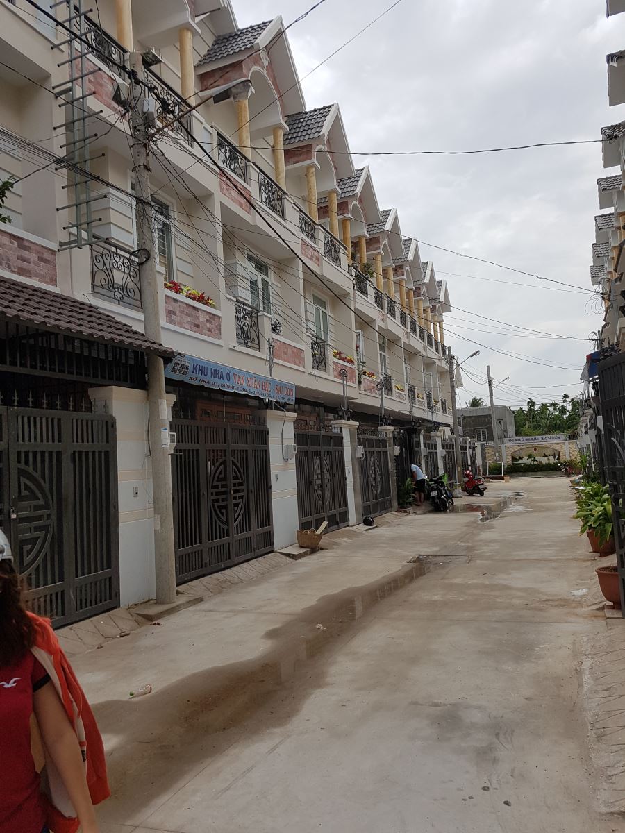 Bán nhà 5m x 16m xây mới 2 lầu đường Thạnh Lộc 29