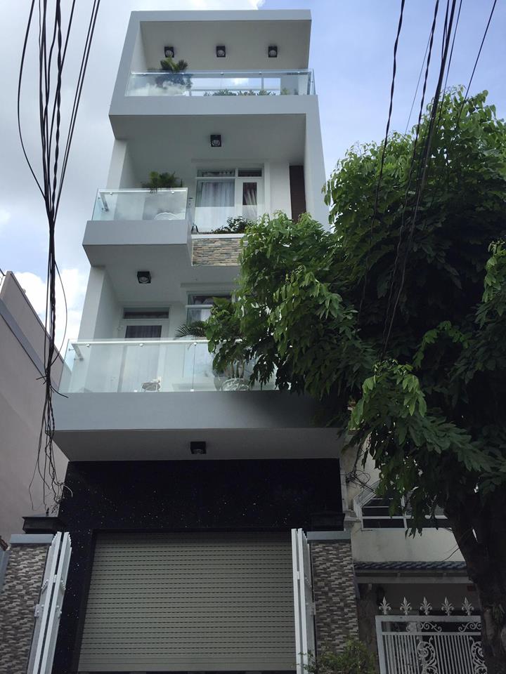 Bán nhà riêng tại đường Hương Lộ 2, quận Bình Tân. Nhà mới xây 4m x 18m, 4 tấm