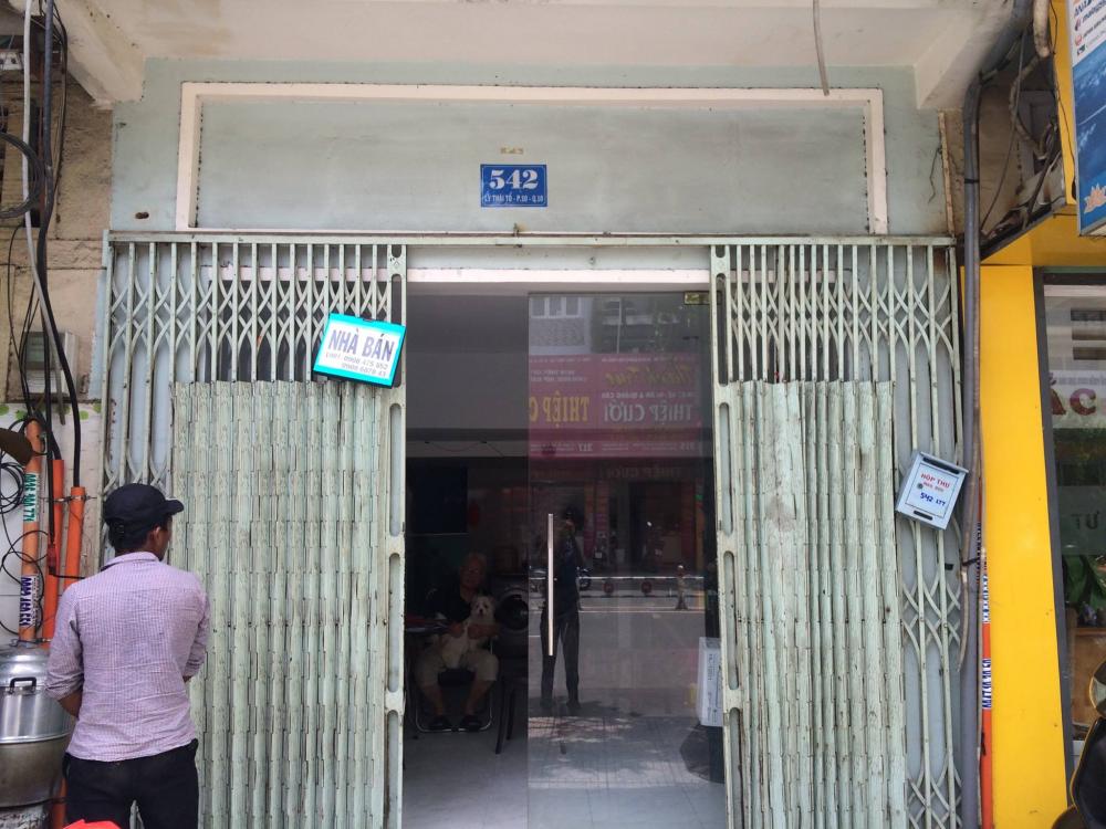 Nhà mặt phố 542 Lý Thái Tổ, phường 10, quận 10