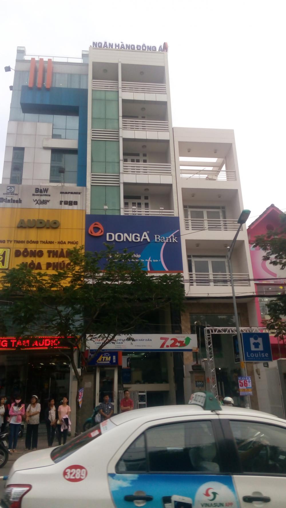 Bán nhà mặt tiền Nguyễn Thị Thập, ngay siêu thị Lotte Mart, DT 5,2 x 25m, 1 hầm + 7 lầu