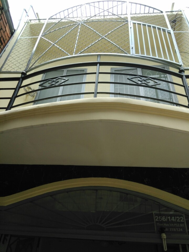 Nhà bán 256/14/22 Phan Huy Ích, phường 12, Gò Vấp, 3x7m, 1Trệt+1 gác, 3PN, Đông Bắc