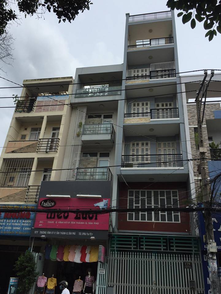 Bán nhà mặt tiền đường Dương Khuê, Tân Phú, 4.1 x 18m, 2 lầu (st) giá 6 tỷ
