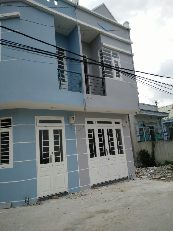 Nhà mới xây 1 trệt, 1 lầu gần đường Hà Huy Giáp đẹp lung linh tại Thạnh Lộc