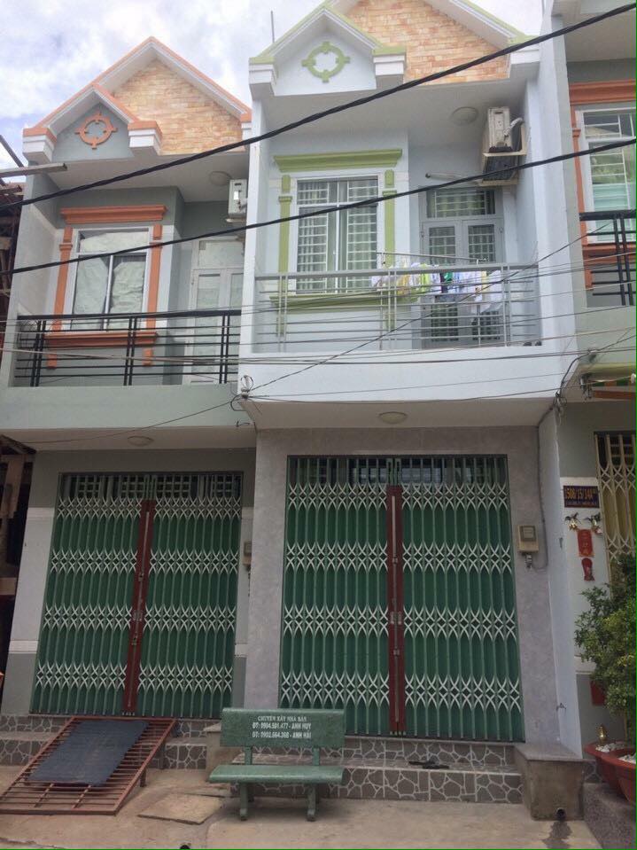Bán nhà phố 72m2, SHR, 2 lầu, 2PN, hẻm 1508 Lê Văn Lương