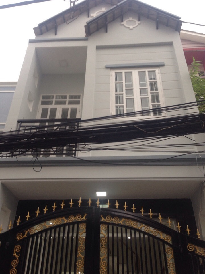 Nhà bao sổ hồng diện tích đất 54,8m2 đường Huỳnh Tấn Phát, Phú Thuận, Quận 7
