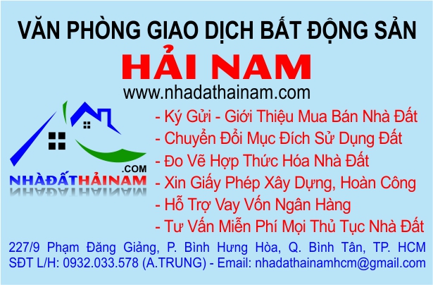 Nhà 2 mặt tiền kênh Tham Lương và MT hông. DT: 8.5x25m, giá 8.3 tỷ TL