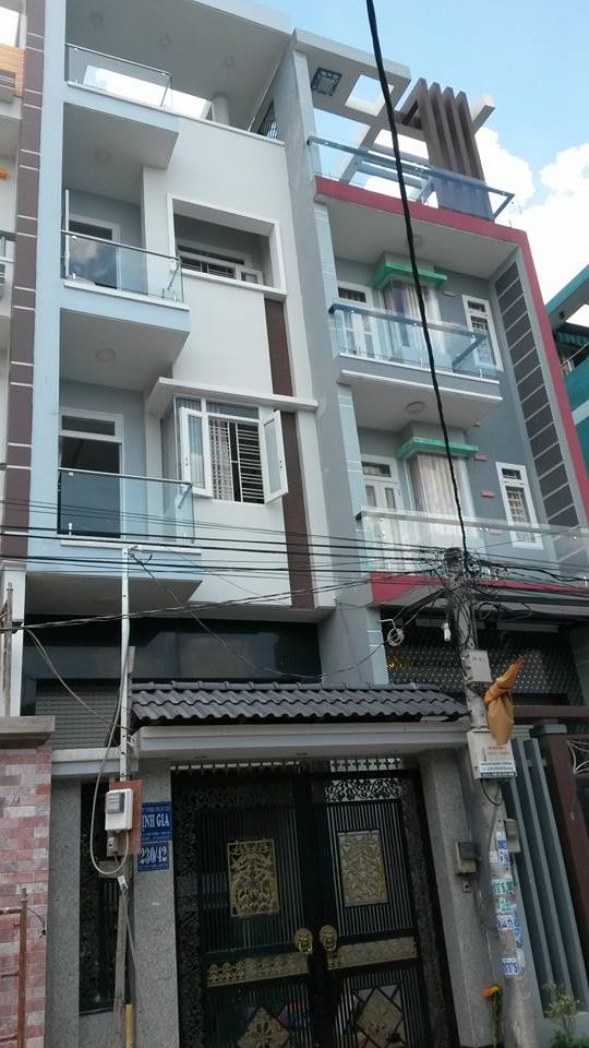 Bán nhà riêng tại đường Đất Mới, quận Bình Tân, đúc 3 tấm rưỡi, DT 4mx17m 4.4 ty tl