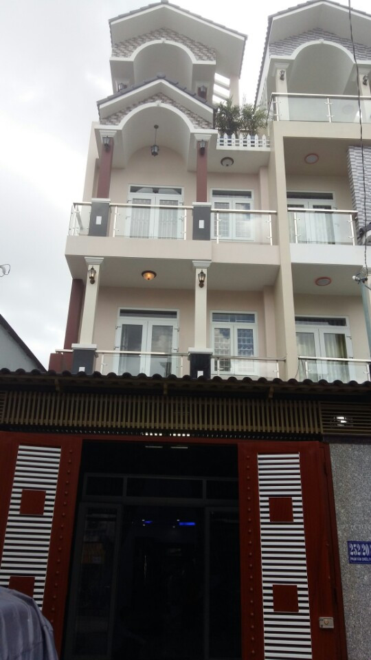 Bán nhà kiểu biệt thự Lê Văn Quới, Quận Bình Tân, DT 4x16m, 4 tấm, vị trí kinh doanh buôn bán