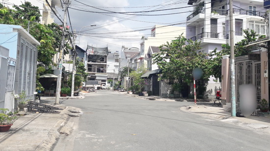 Bán gấp nhà phố 1 lầu mặt tiền đường Số khu Cư Xá Ngân Hàng, P. Tân Thuận Tây, Q. 7