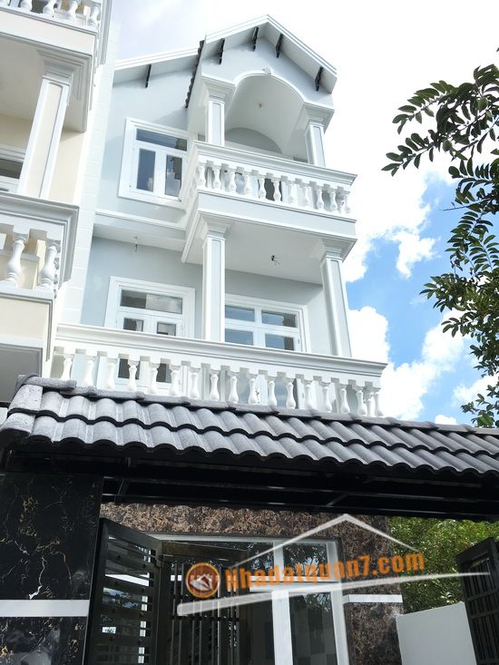 Bán gấp nhà phố trệt 2 lầu hẻm 4m đường Huỳnh Tấn Phát, P. Phú Thuận, Q. 7, giá 3.3 tỷ