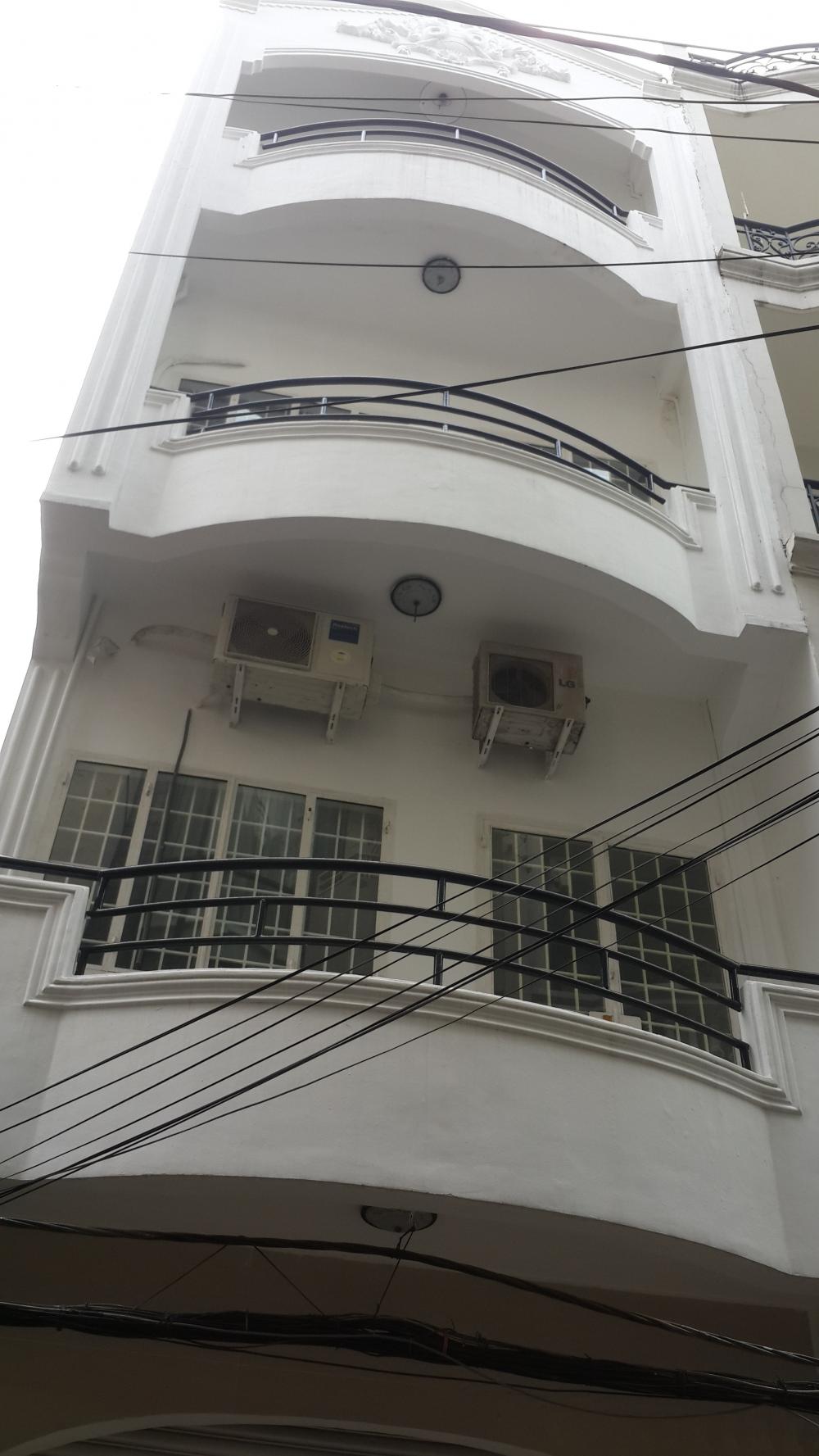 Bán nhà hẻm 107 Trương Định, P6, Q3. DTSD 75m2, 4 lầu mới, có thang máy, giá 12.8 tỷ (TL)