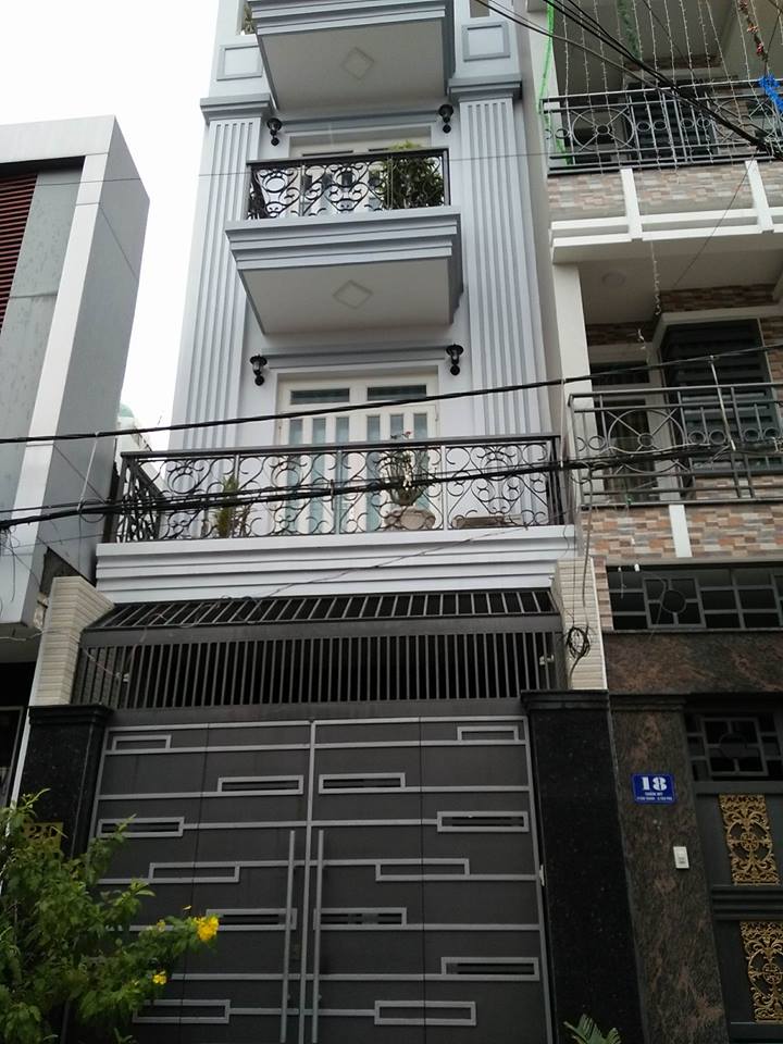 Bán nhà mặt tiền đường Nguyễn Cửu Đàm, Q. Tân Phú, 4x12m, giá: 5,55 tỷ, 48m2
