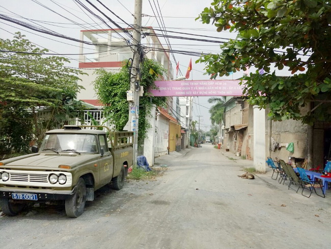 Bán nhà đồng sở hữu, xã Phước Lộc, huyện Nhà Bè (cuối đường Phạm Hùng)