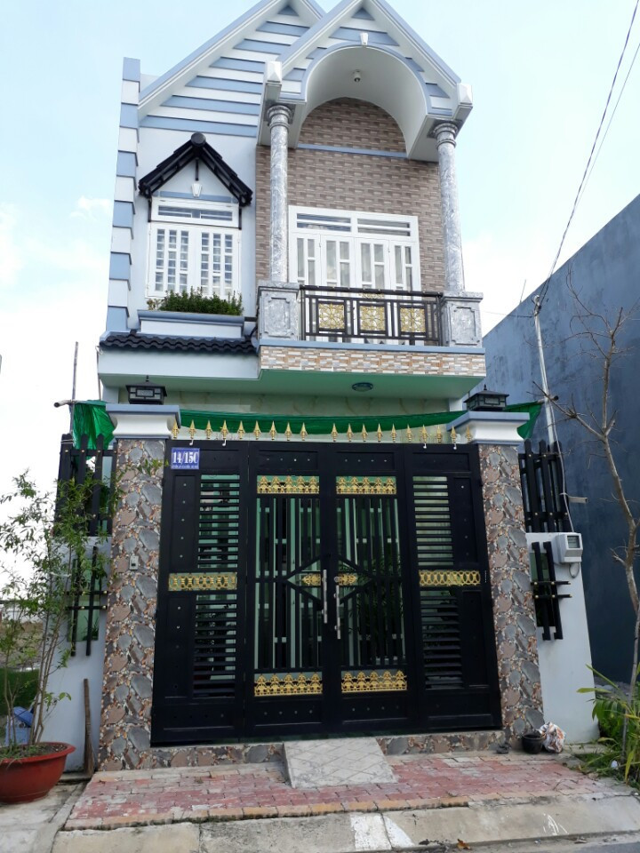 Nhà mới xây, 68m2,1 sẹc đường Thới Hòa, Vĩnh Lộc A