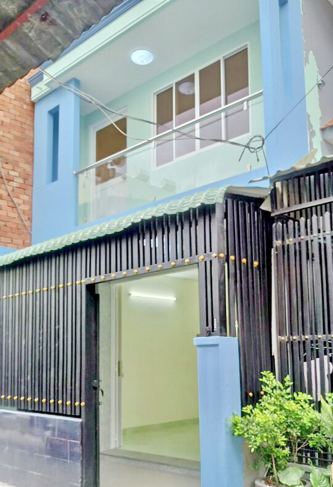 Bán nhà mới 1 lầu + 2PN, hẻm 279 Lâm Văn Bền, P. Bình Thuận, Q. 7 (Hẻm 3m)