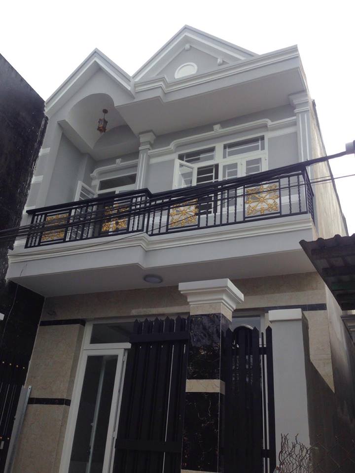 Bán nhà mới đón tết 1 lầu 5x16 Lê Văn Lương, sổ hồng riêng