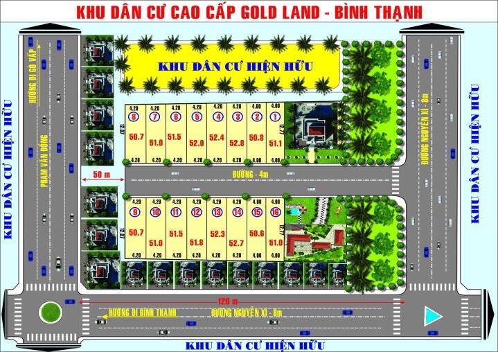 HOT HOT HOT ! Mở bán 16 nền Nguyễn Xí Bình Thạnh cách Phạm Văn Đồng chỉ 50m