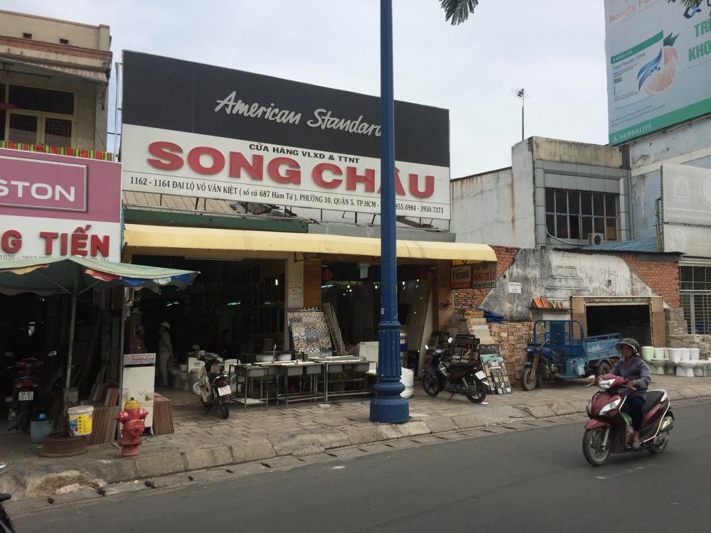 Nhà mặt phố MT đường Võ Văn Kiệt, cách đường Phan Phú Tiên khoảng 50m