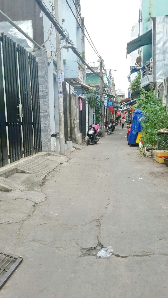 Bán nhà đường Bùi Văn Ba, Tân Thuận Đông trệt+lầu+sân thượng, 100m2