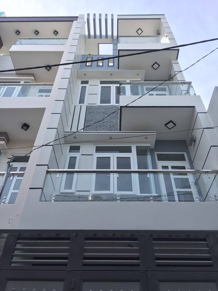 Cần bán nhà 4x16m mới xây đúc 4 tấm đường Lê Văn Thọ, Quận Gò Vấp giá rẻ bất ngờ
