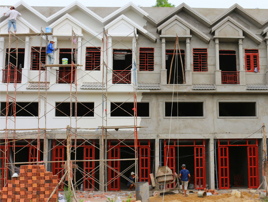 Nhà mới xây gần chợ Nhơn Đức- Giá 775tr SHR nhận nhà ngay. LH: 0901.320.950
