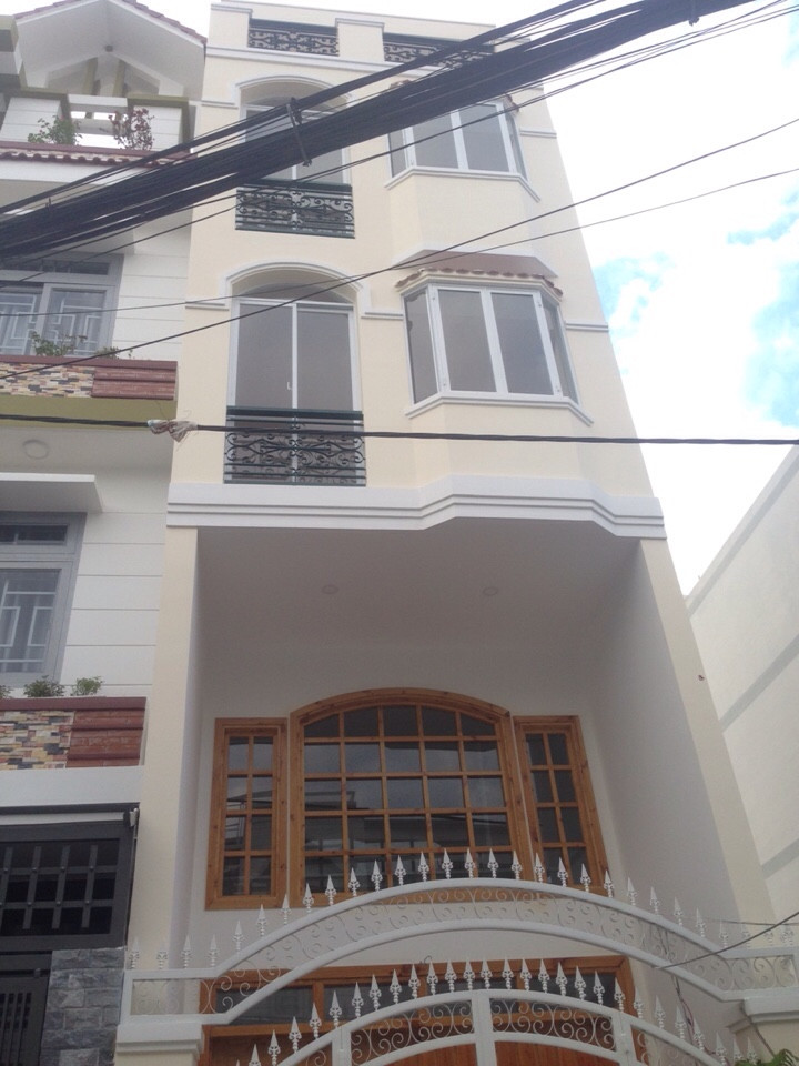 Bán nhà mới xây đường Huỳnh Văn Nghệ, P. 15, Q. Tân Bình, DT: 4mx16m