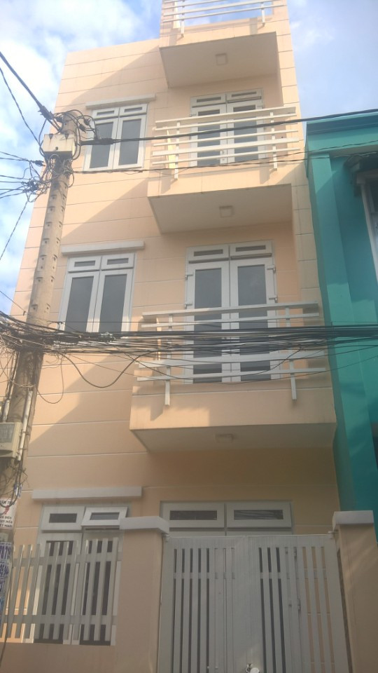 Bán nhà mới 1 trệt, 2 lầu HXH Lê Lai, Gò Vấp. DT 3x12m, giá 3,2 tỷ