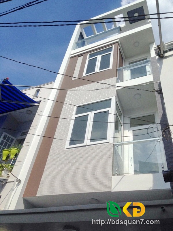Nhà mới 2 lầu tuyệt đẹp 861 Trần Xuân Soạn, P Tân Hưng, Q7. LH 0978633963
