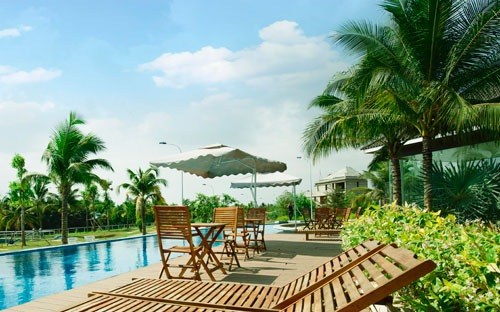 Bán biệt thự nghỉ dưỡng Jamona Home Resort Thủ Đức, 8.5x25m vuông vức, ven sông, khu vip