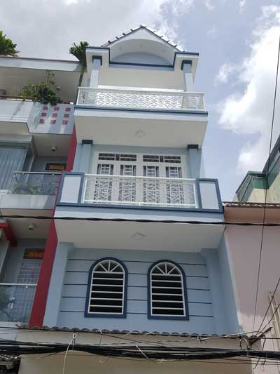 Nhà phố quận 12- 2 tầng 4x10m, 987/3 Nguyễn Oanh