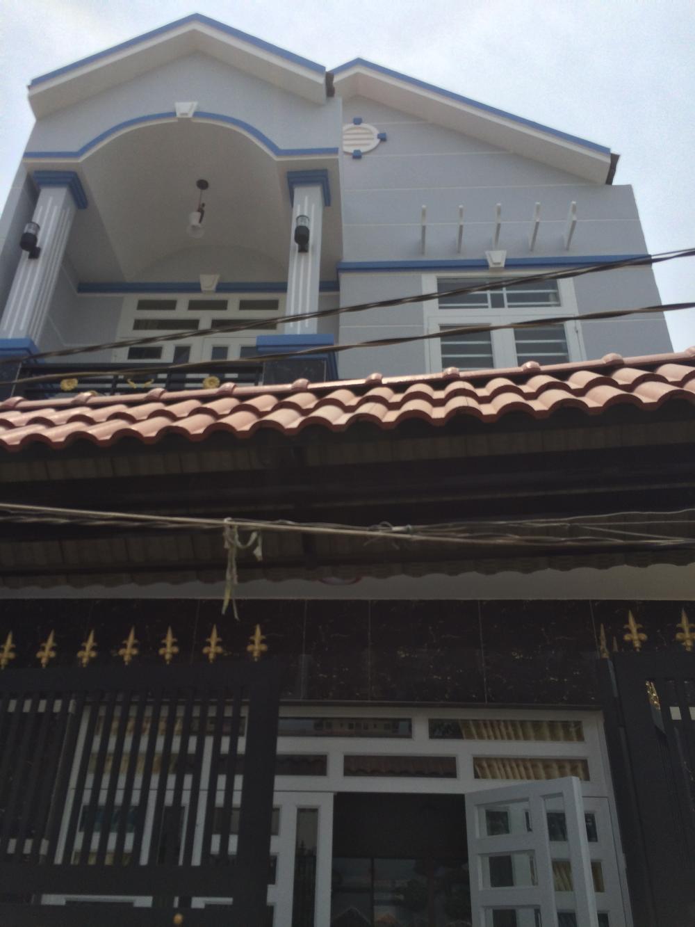 Bán nhà riêng (4 x 14m) khu dân cư Phú Xuân, Nhà Bè, TP.HCM diện tích 90m2 giá 1.4 tỷ