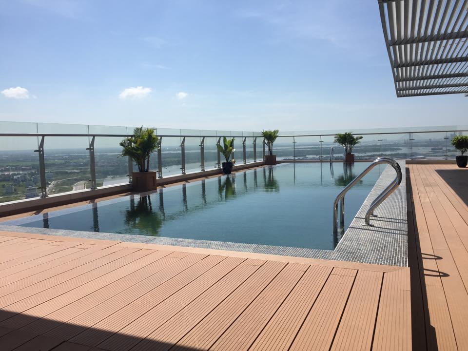 Biệt thự hồ bơi Pool Villa Quận 2. DT 649m2, sân vườn 275m2, ngay mặt tiền sông Sài Gòn