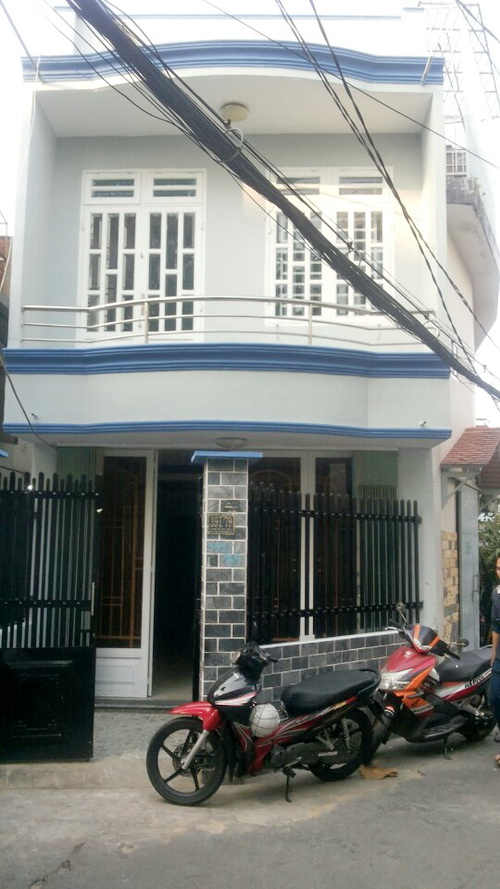 Bán nhà trệt, lầu mặt tiền hẻm 391 Huỳnh Tấn Phát, Phường Tân Thuận Đông, Quận 7