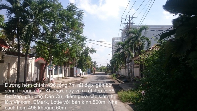 Nhà hẻm xe hơi cấp 4, Dương Quảng Hàm, P6, Gò Vấp